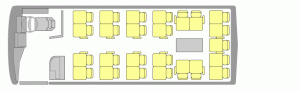 小型バスシートレイアウト